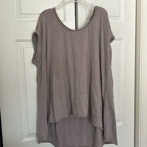 We the Free (Free People) Grey Top